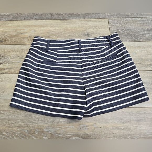 New  LOFT The Riviera Short striped shorts navy white nwt size 4 shorts - Picture 12 of 12